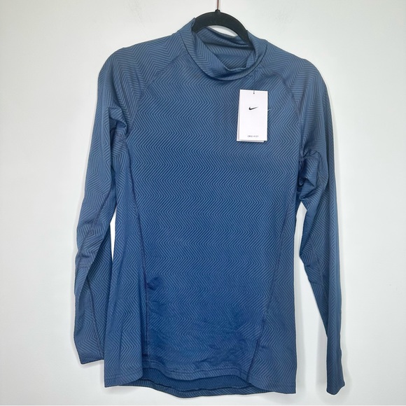 Nike Other - NWT Nike Pro Therma Men’s Long-Sleeve Top in Navy Blue